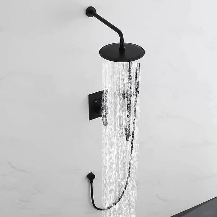Hot and cold concealed shower set - 2 functions - Image 2