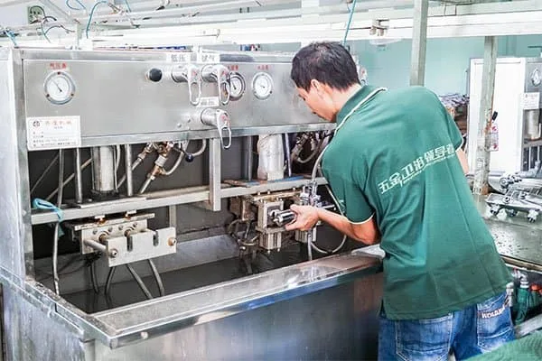 water testing – quality control process – Luxuryhome faucet factory water testing - quality control process - Luxuryhome faucet factory