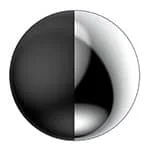 4.chrome+black