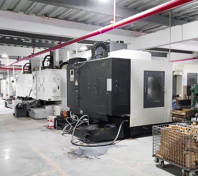 CNC machine - Luxuryhome faucet factory