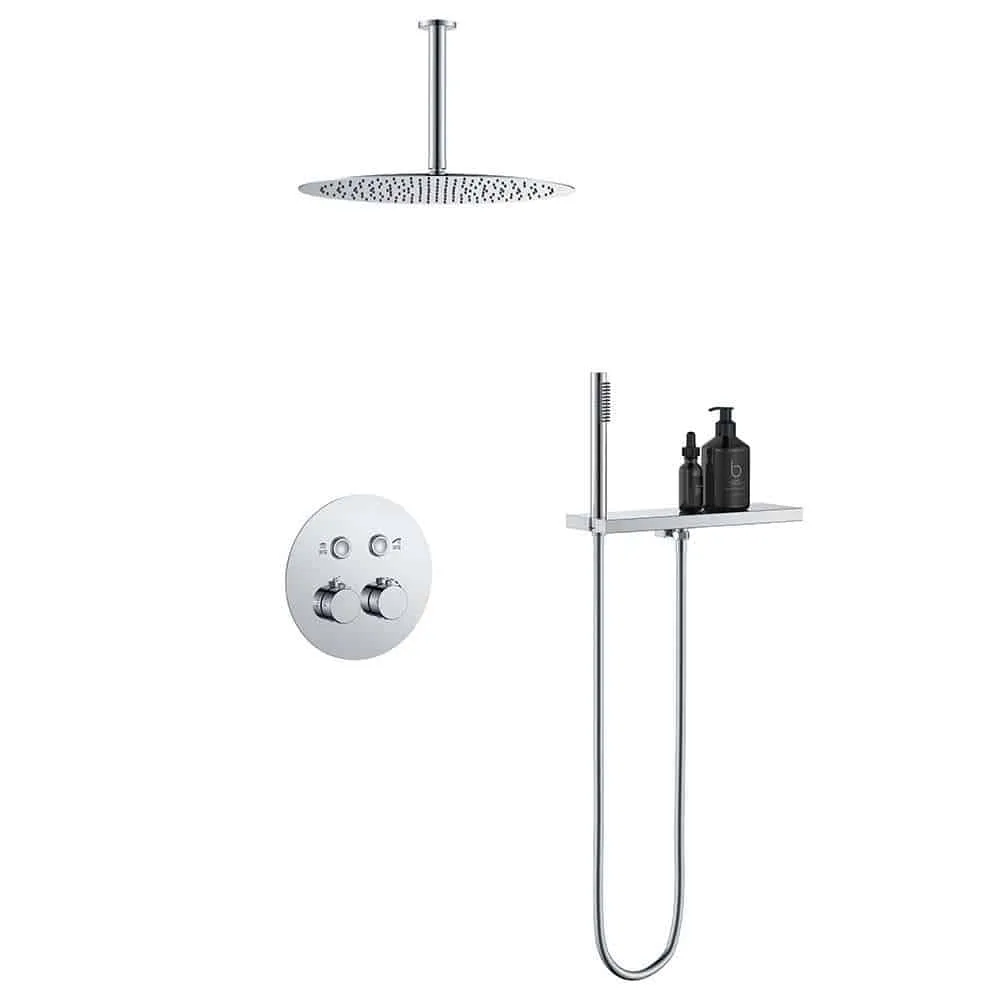 2 way concealed thermostatic shower set - chrome - SC722A 22 01 1