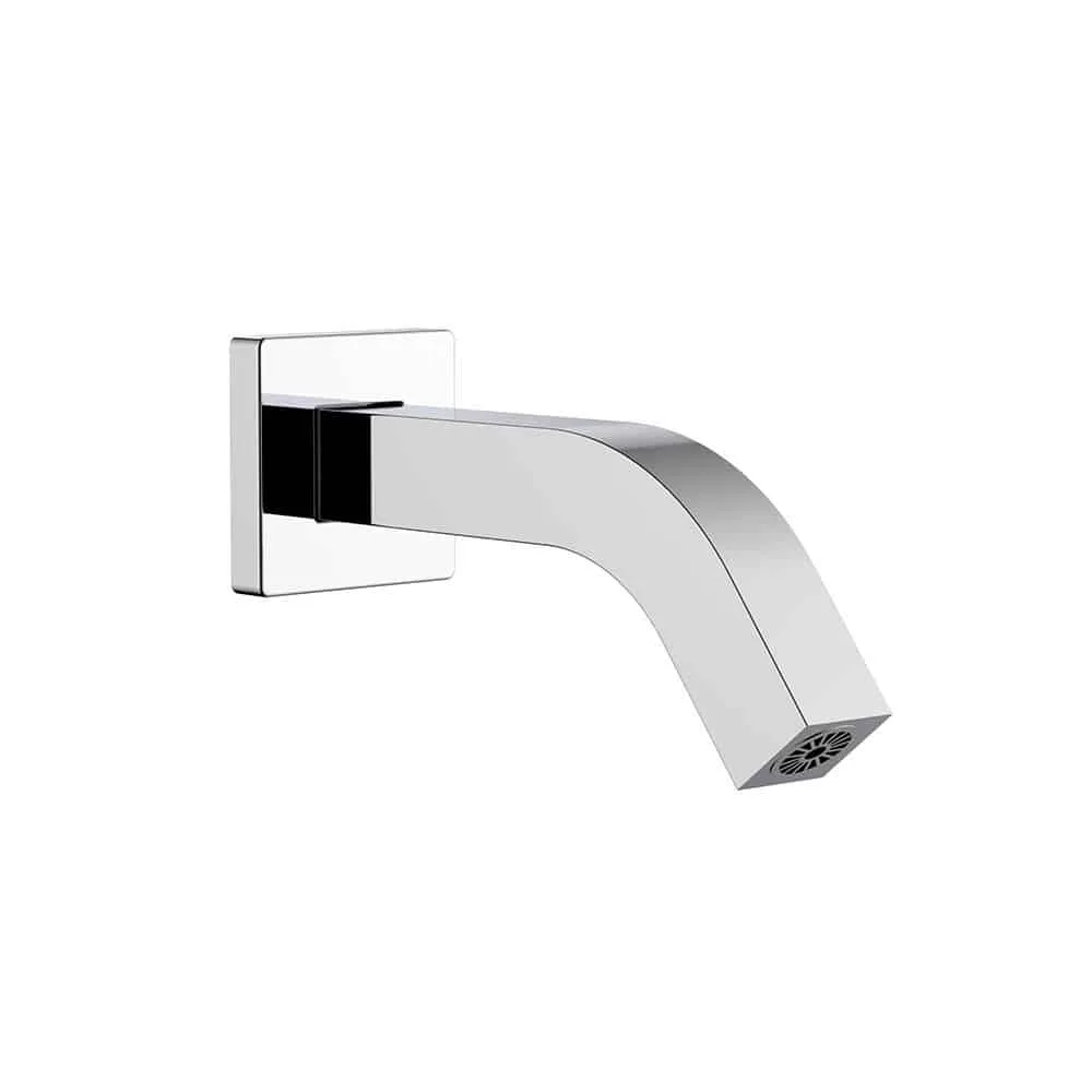 Stainless steel wall mount tub filler spout - C115 02