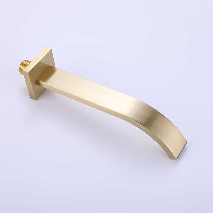 Wall mounted 3 hole basin mixer -spout- B667 06