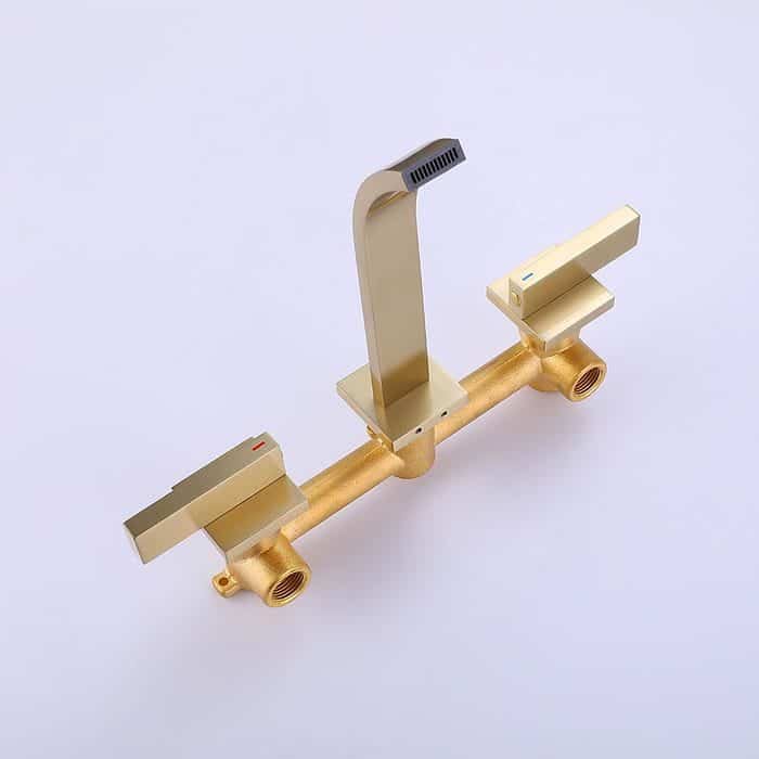 Wall mounted 3 hole basin mixer -outlet- B667 06