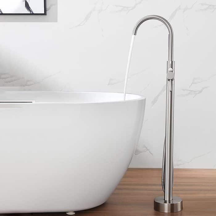 Freestanding bath shower with hand shower-figure- S123 04