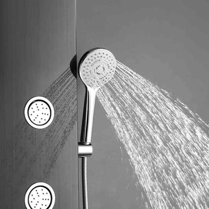 Stainless steel hot and cold water shower tower-handshower2 - SL906O 13
