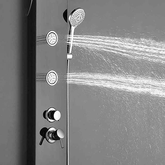 Stainless steel hot and cold water shower tower-bodyjet- SL906O 13