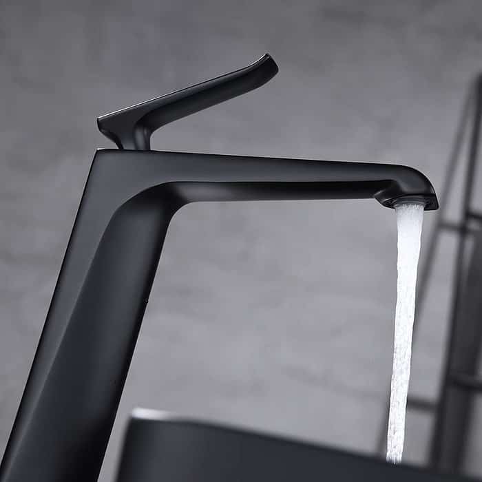 Sinlge lever tall black mixer tap - matte black - B044 02 31 1 - 4