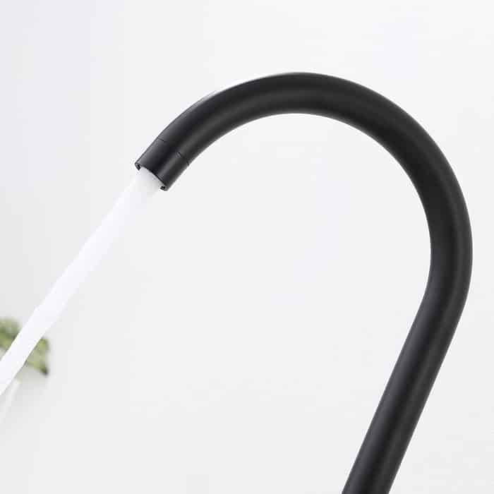 single hole modern bar faucet - matte black - K044 03 31 1 - 5