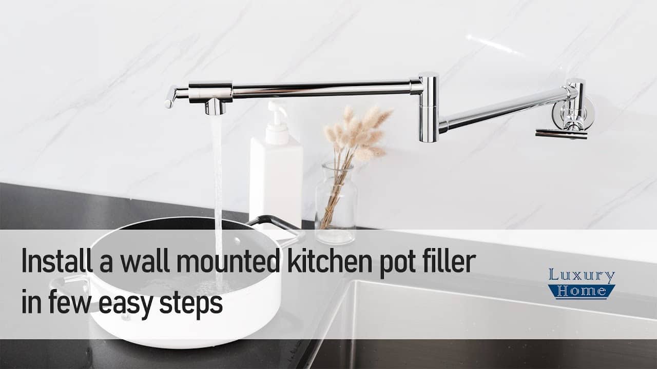 How to Install a Wall Mount Kitchen Faucet: Easy Step-by-Step Guide 1 How to Install a Wall Mount Kitchen Faucet: Easy Step-by-Step Guide