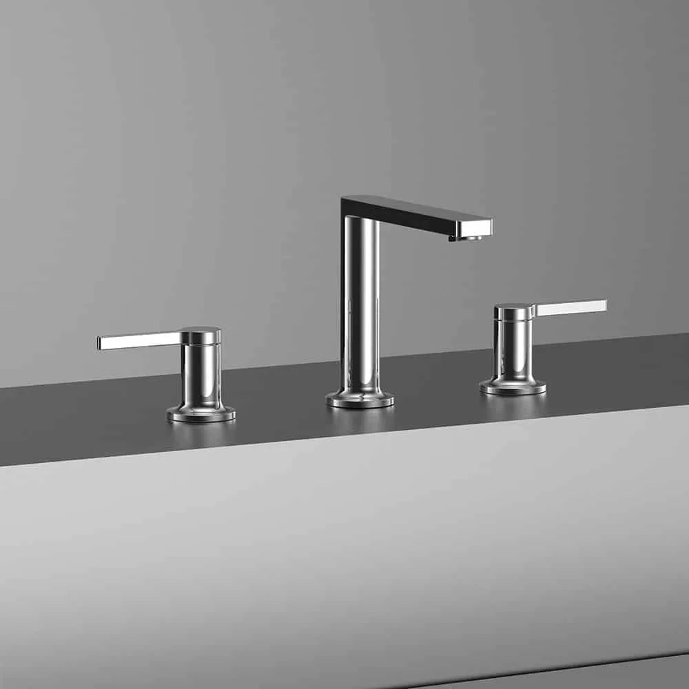 8 inch chrome widespread bathroom faucet - B068 04 01 1