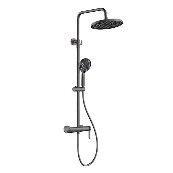3 Function triangular shower mixer column - SO092 13 45 1 - Gunmetal