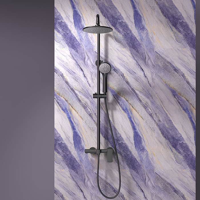 External Pipe Shower Column with Bathtub Filler - SO597A 13 - Image 3