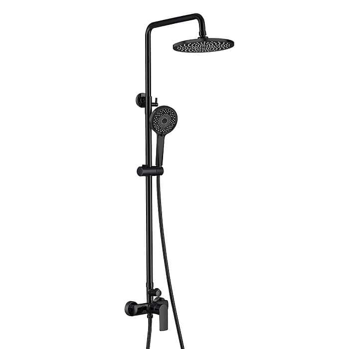 Chrome Shower Column with Dual Showerheads - SO603 12 - Image 3