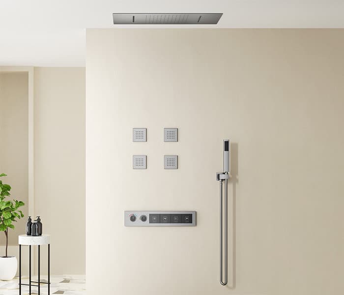 China thermostatic shower mixer set supplier