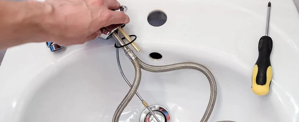 faucet supply lines install