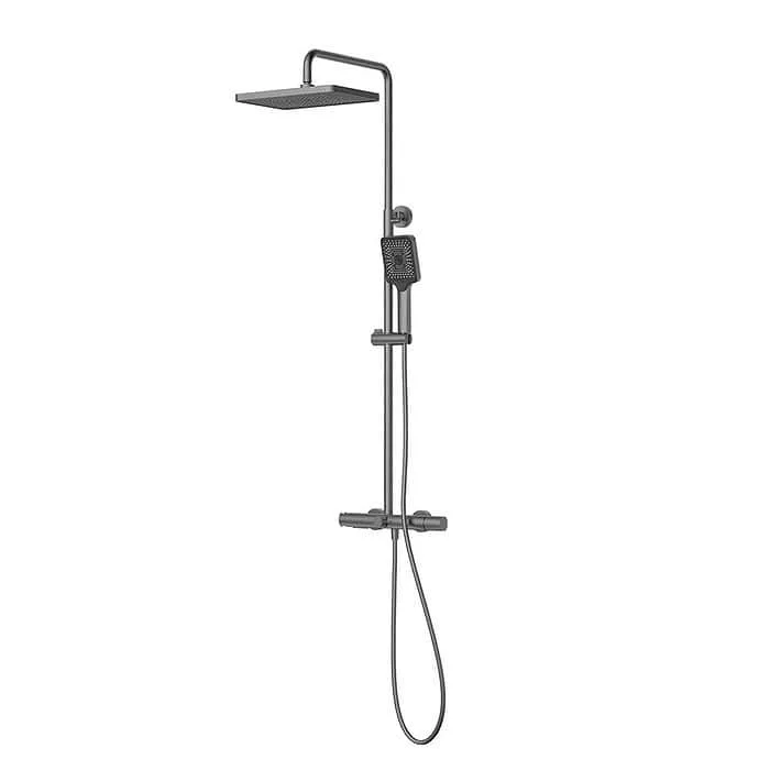 Exposed dual knob 3 way shower set for bathroom - SO024B 13 - Image 4