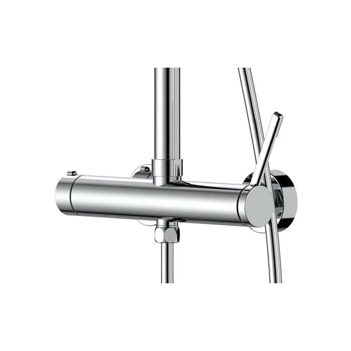 Luxury shower system with round showerhead - SO098C 12 - Image 2