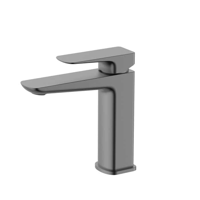 Gunmetal Simple Modern Bathroom Faucet Solid Brass Material | B100701451