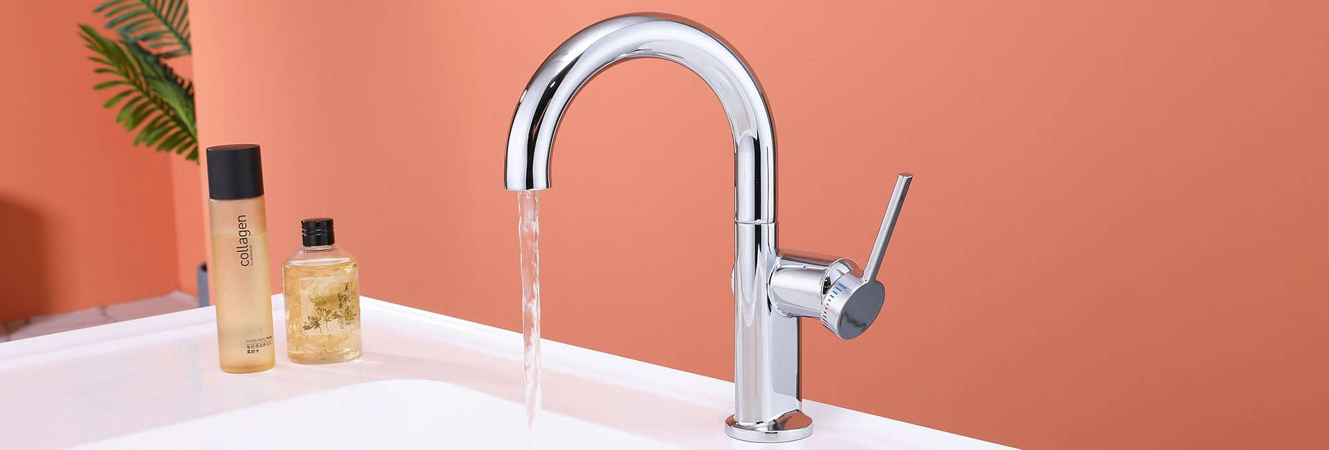 B836 01 01 1-single handle Chrome single handle kitchen faucet-B836 01 01 1