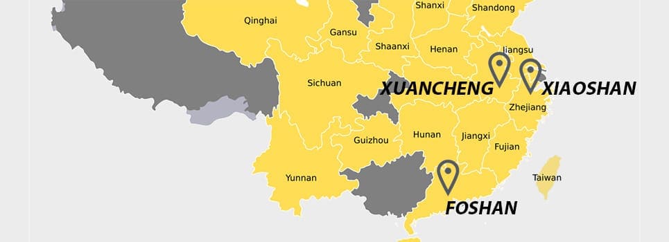 China bathtub manufacturer hub location map China bathtub manufacturer hub location map