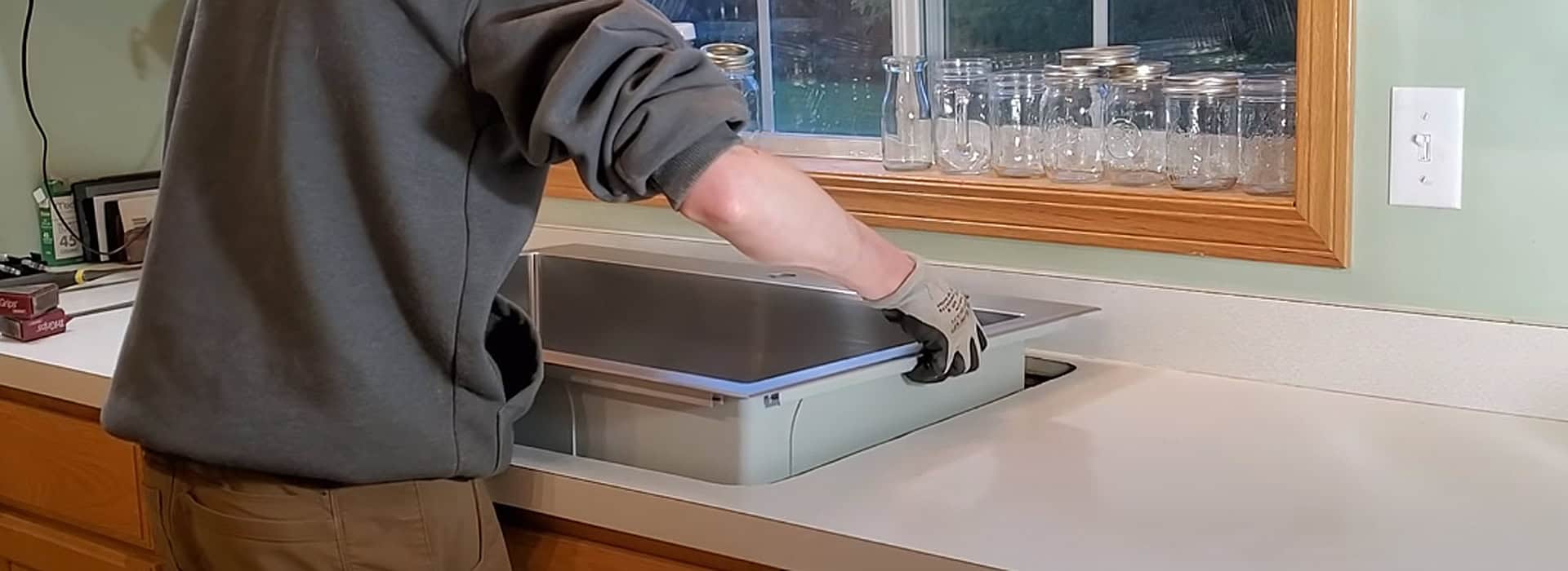 Dry-Fit the Sink Dry-Fit the Sink