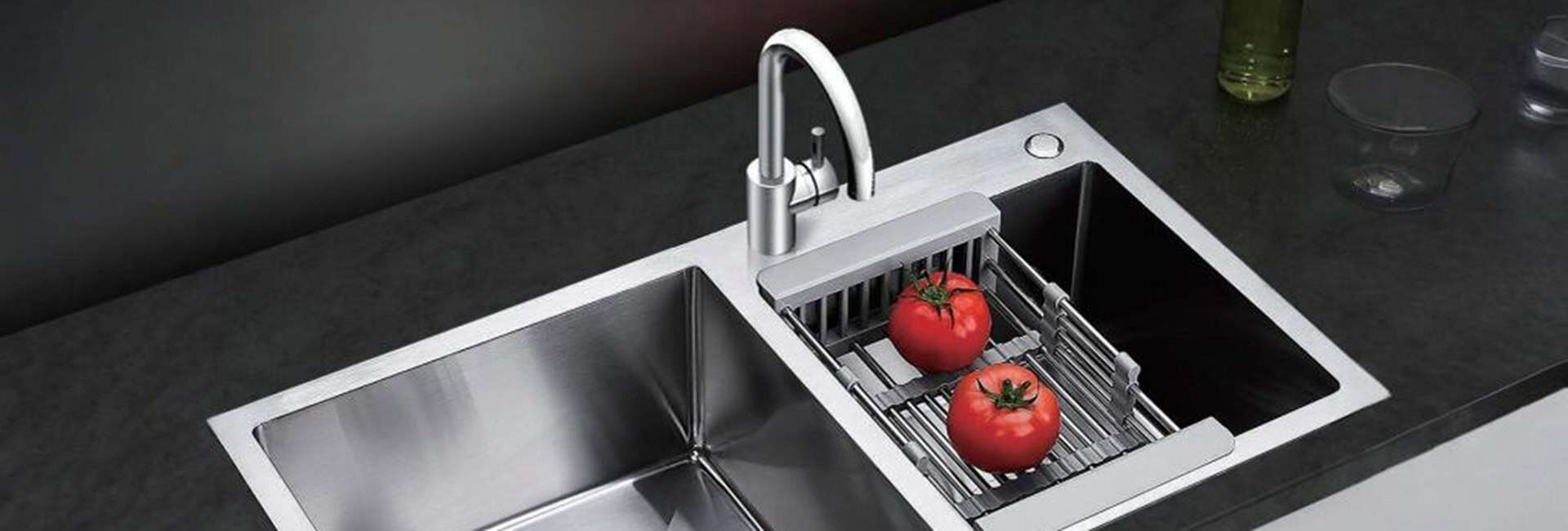 Kitchen sink soap dispenser with pre-drilled hole Kitchen sink soap dispenser with pre-drilled hole