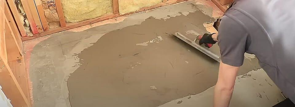 Prepare the Rough-in Area for bathtub installation