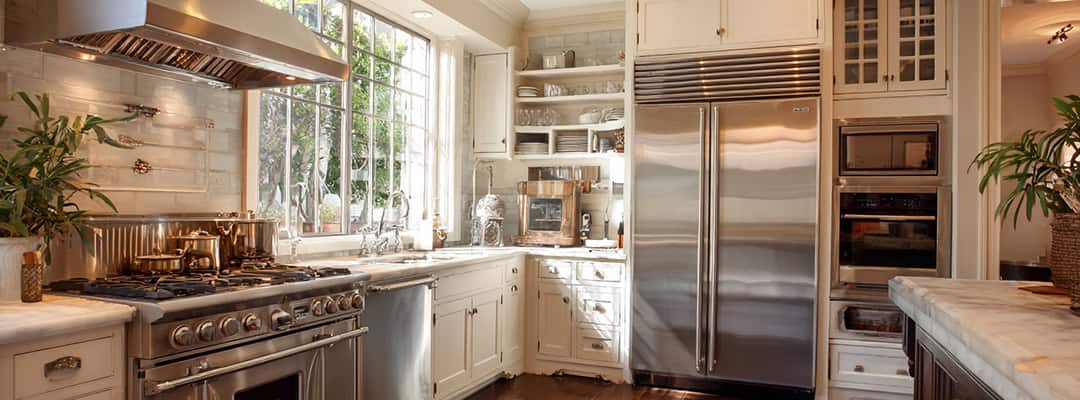 A nice kitchen design with fewer pot