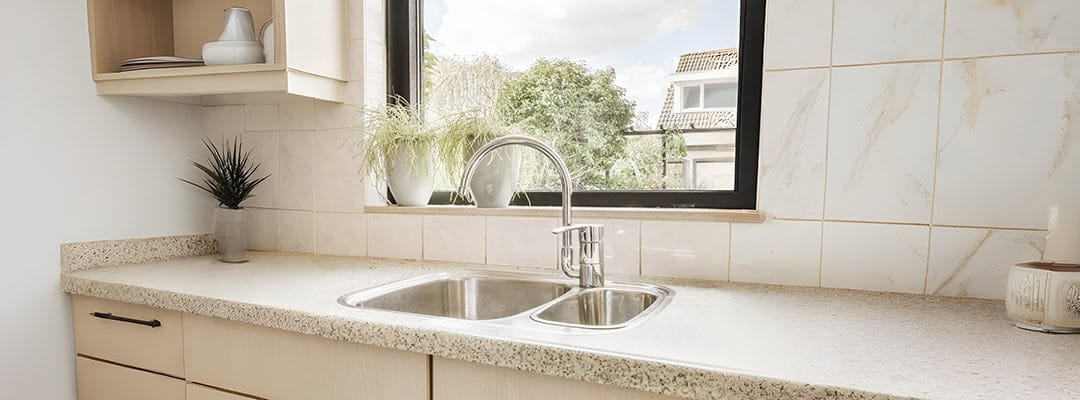 Double bowl kitchen sink completely separate from other tasks Double bowl kitchen sink completely separate from other tasks