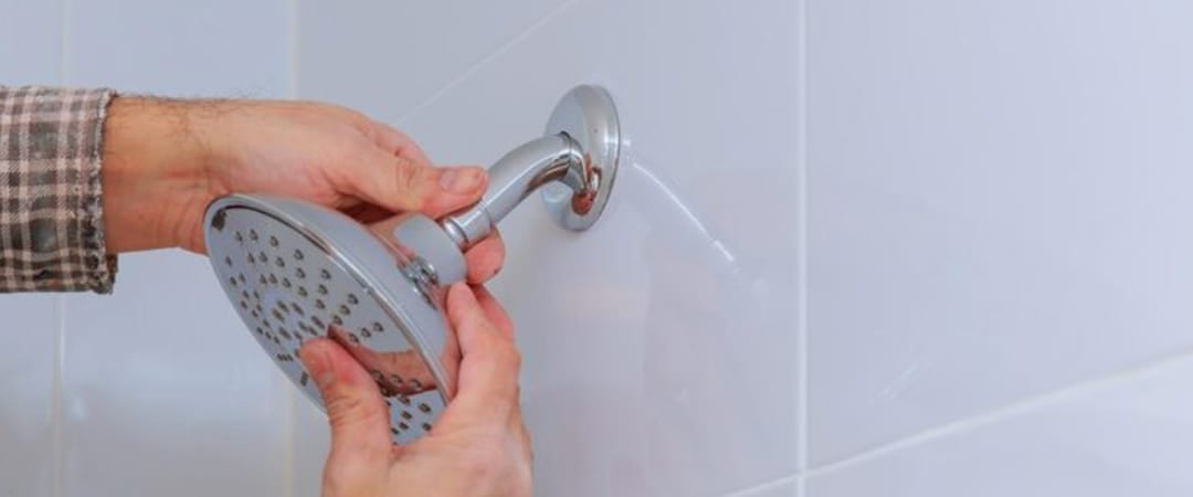 Replace a new showerhead or adjustable shower arm