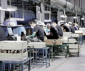 polishing line