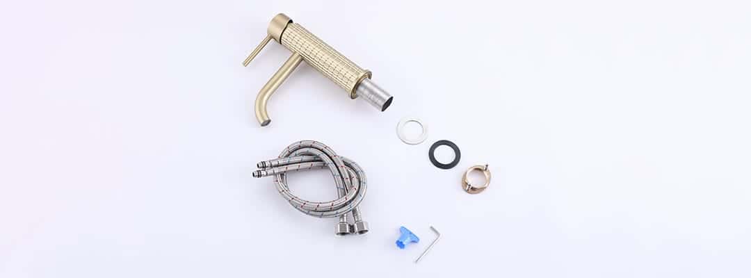 Checkpoints for Wholesale Faucets - Brushed Gold Bathroom faucet parts - B064 01
