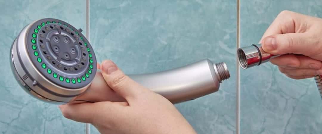 Handheld shower with stainless steel hose