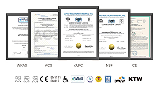 Luxuryhome faucet global certification Luxuryhome faucet global certification