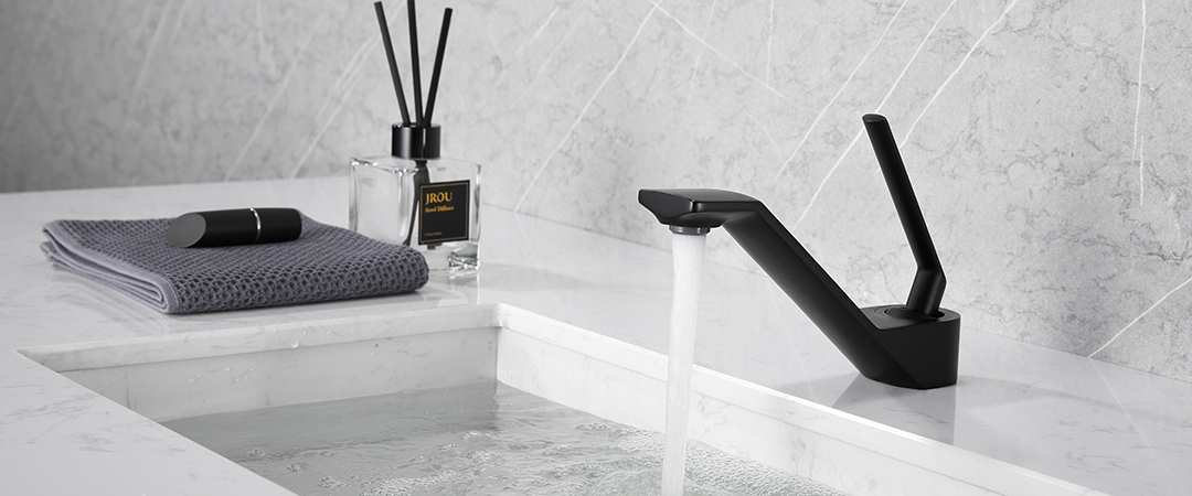 Matte black Joystick faucet Handles