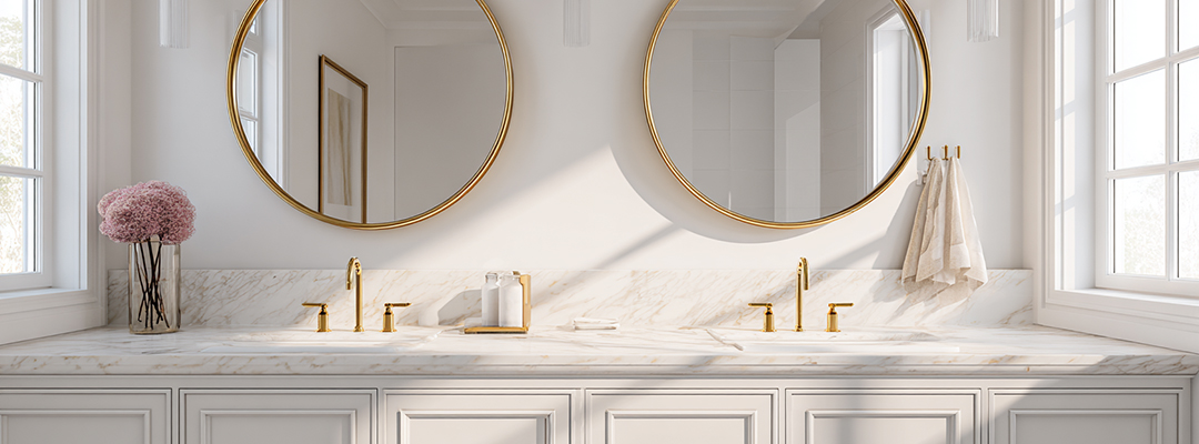 Two widespread gold bathroom faucet for big bathroom Two widespread gold bathroom faucet for big bathroom