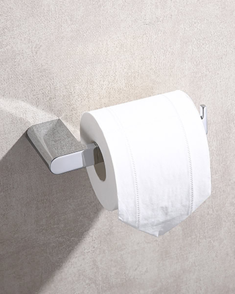 Chrome Paper holder for bathroom