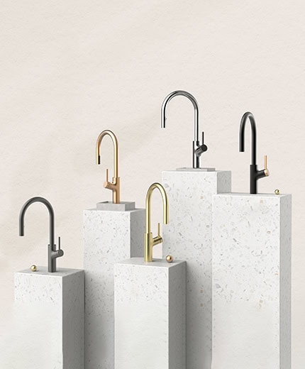 Kitchen faucet multi finishes-K568