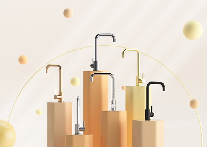 Multi finishes kitchen faucet - K128