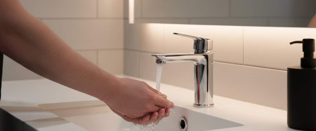 Faucets used in public restrooms