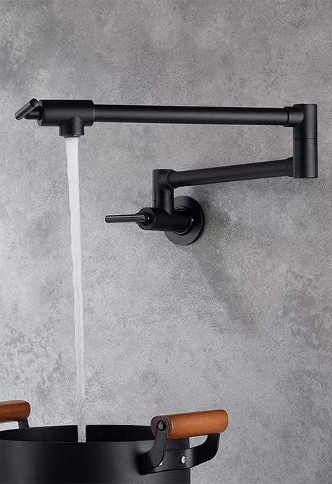 wall mounted pot fillers