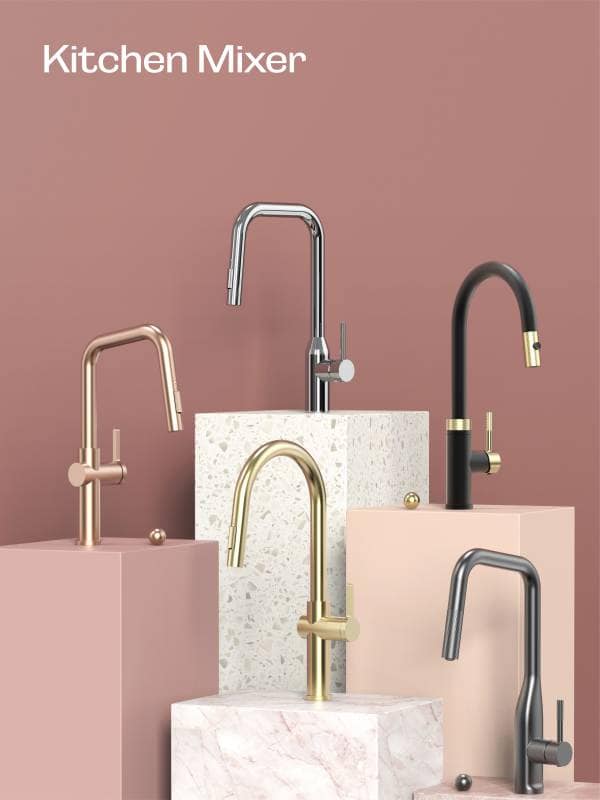 kitchen mixer tap catalog cover