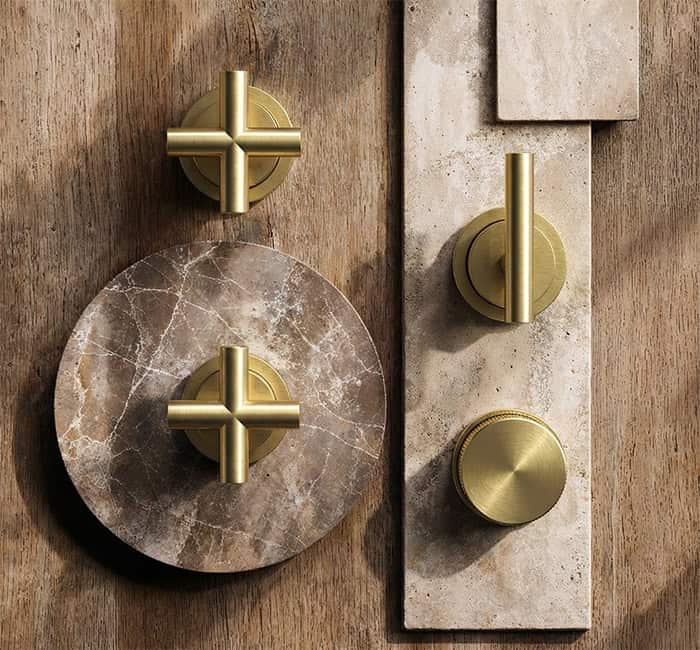 خيارات مقابض صنابير الدش