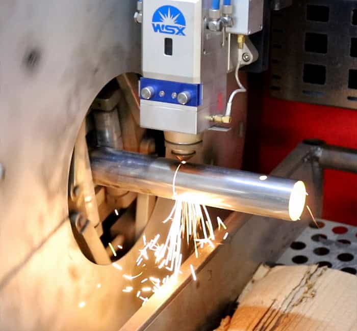 stainless steel 304 tube laser cutting process