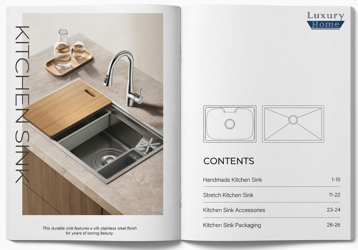 Stainless steel round UPC kitchen bar sink - KA4545