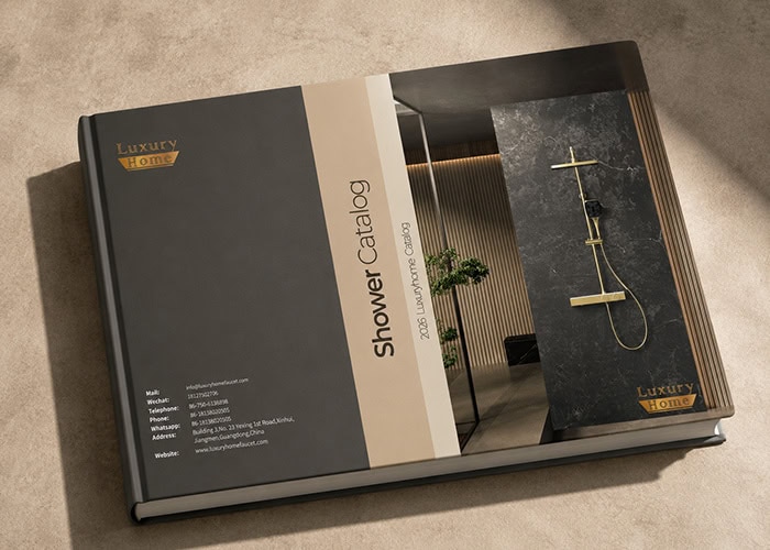 Luxuryhome exposed shower system catalog