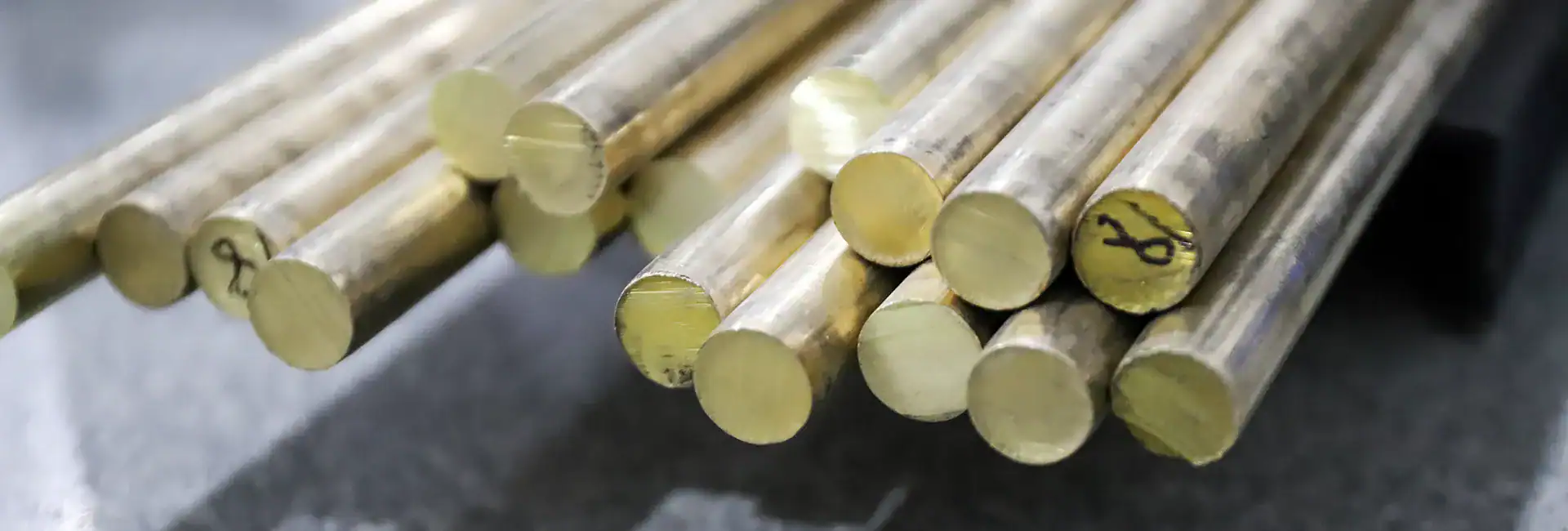 Brass rod raw material in LuxuryHome factory