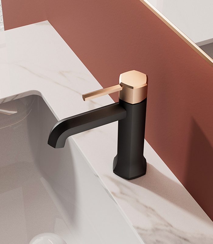 Hexagon bathroom collection - B1026 01