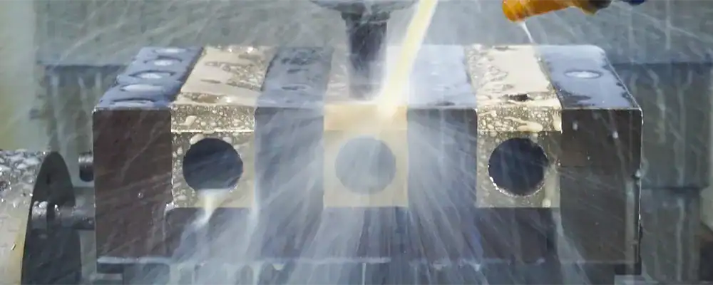 "Precision CNC threading on CW617N brass faucet body to help lower assembly leak risks